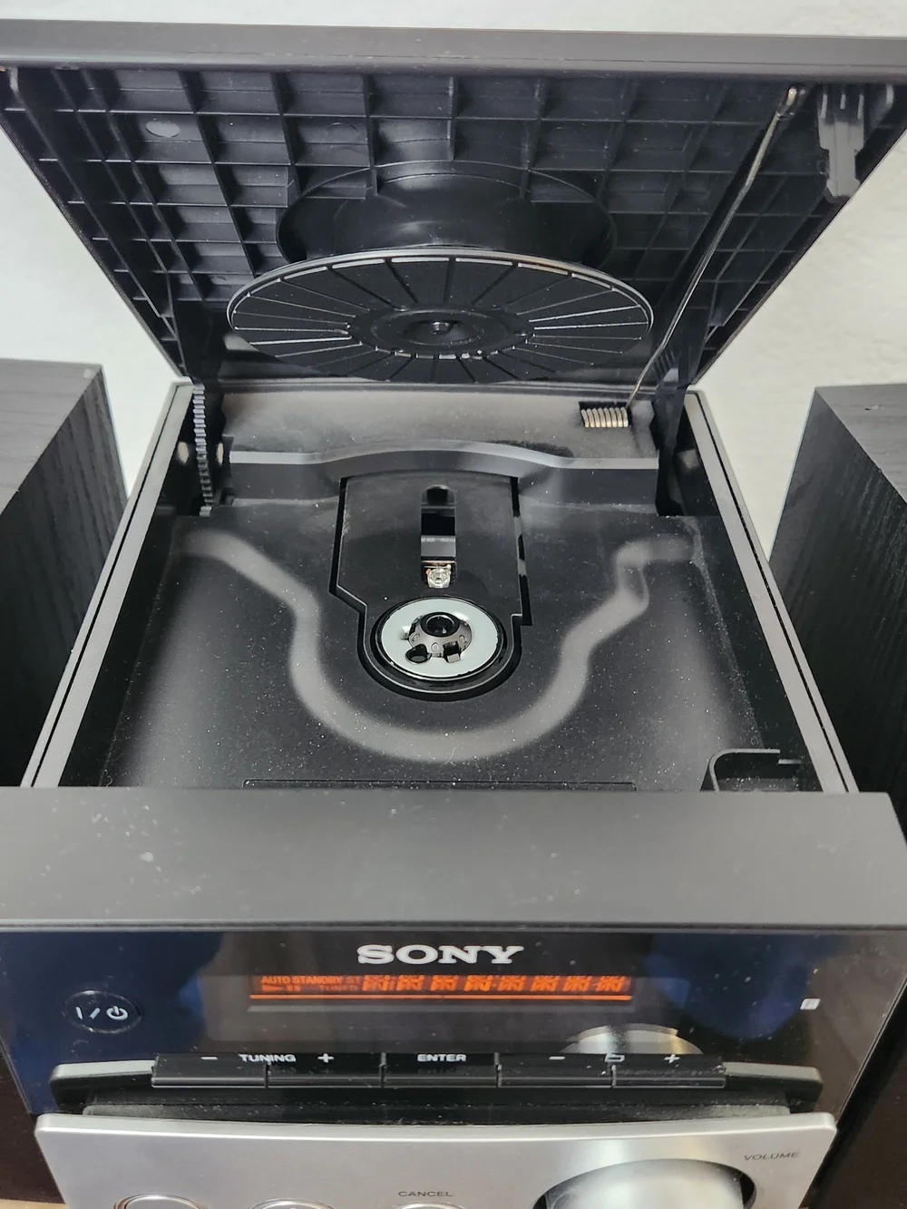 Sony HCD-FX300i Micro Hi-Fi Sound System iPod Dock CD Player AM/FM Radio Tested